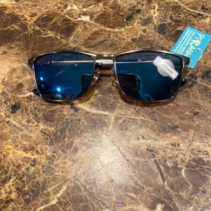 Piranha Spectre Blue Mirror Metal Sunglasses